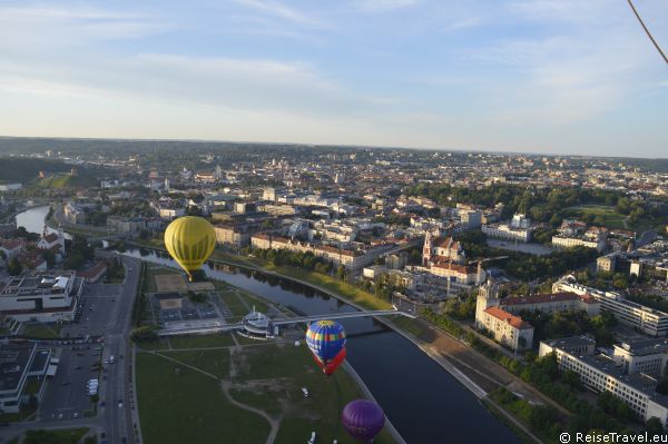 Vilnius Ballon Fahrt