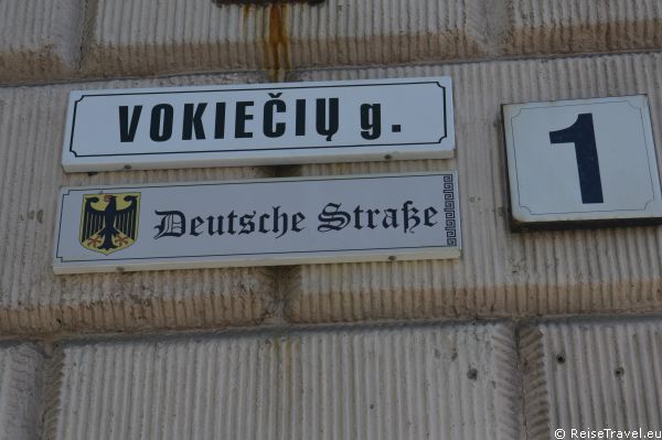 Vilnius Deutsche Strasse 