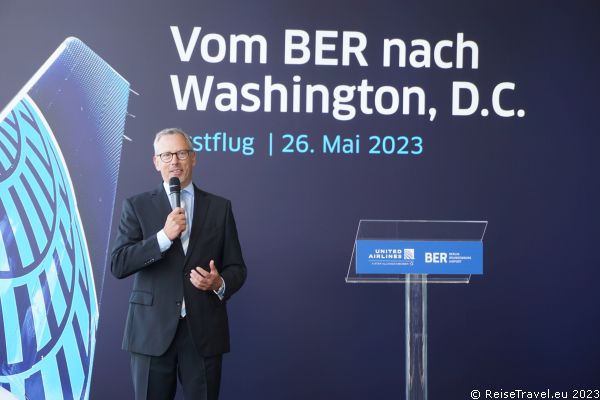 Berlin BER Washington Nonstop Langstreckenverbindung United Airlines Thorsten Lettnin