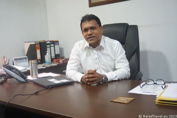 Dushan Wickramasurya Marketing Direktor. 