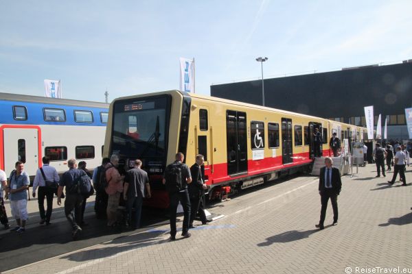 S-Bahn Zug zur Innotrans by ReiseTravel.eu 