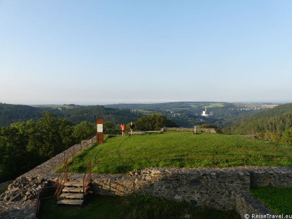 Burg in Lichtenberg Bayern